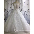 Guangzhou 2017 Sweetheart Sleeveless sexy net neck Mesh China Ball Gown Wedding Dress